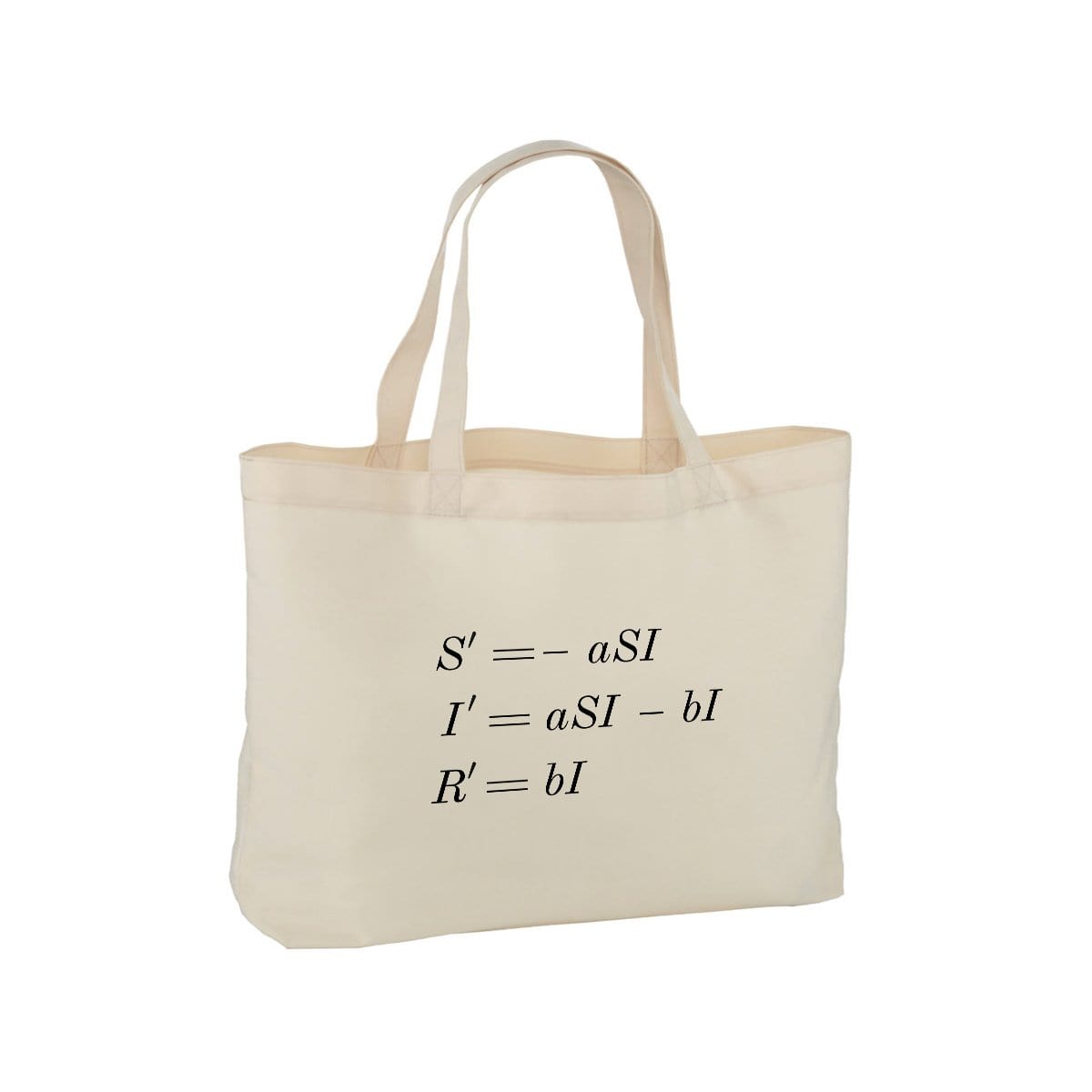 SIR Equations - DrT - Tote bag