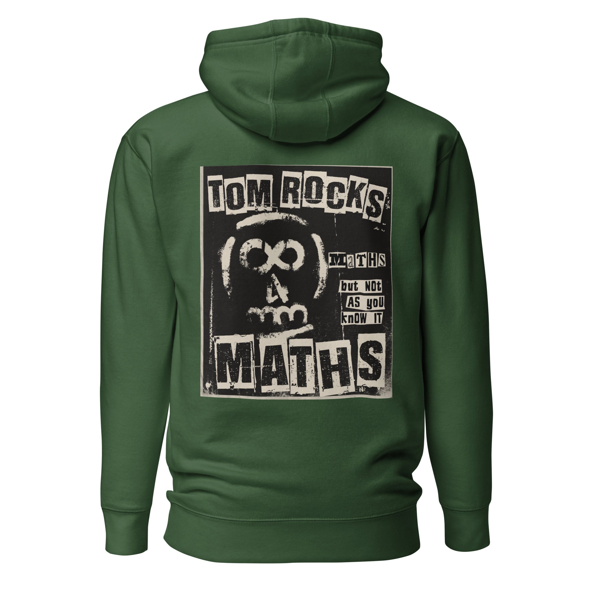 Tom Rocks Maths Punk Unisex Hoodie - TRM