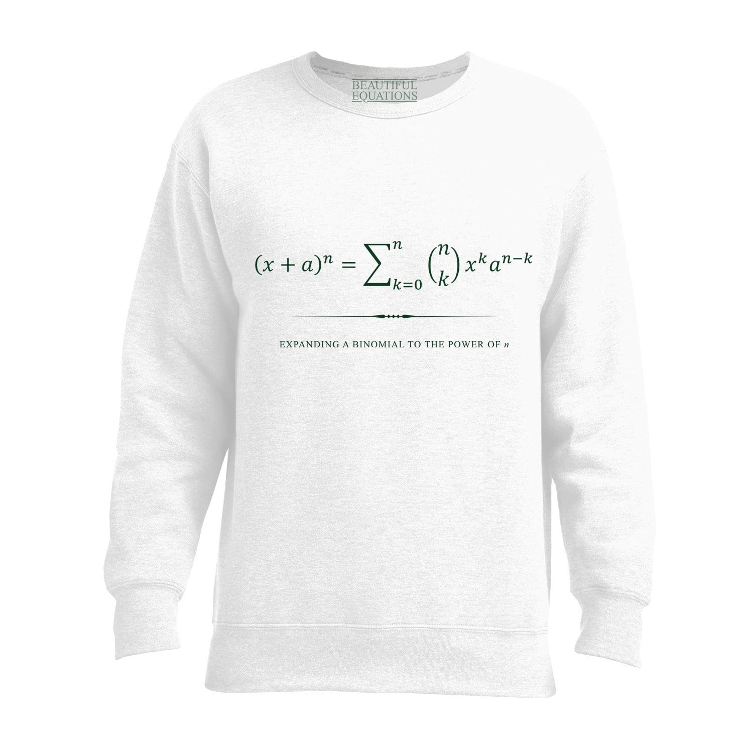 Binomial Theorem Men's Sweatshirt