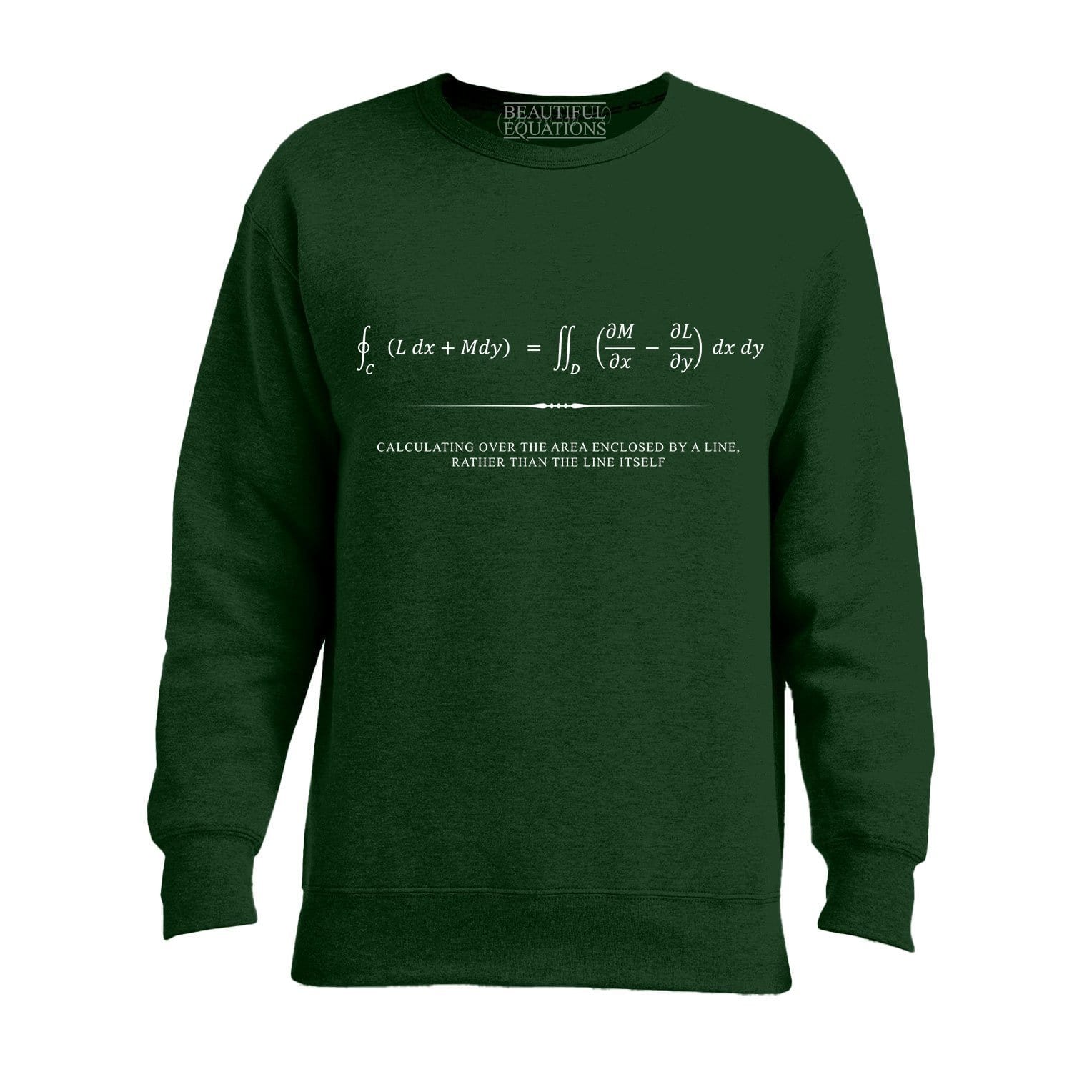 Green's Theorem Men's-Sweatshirt