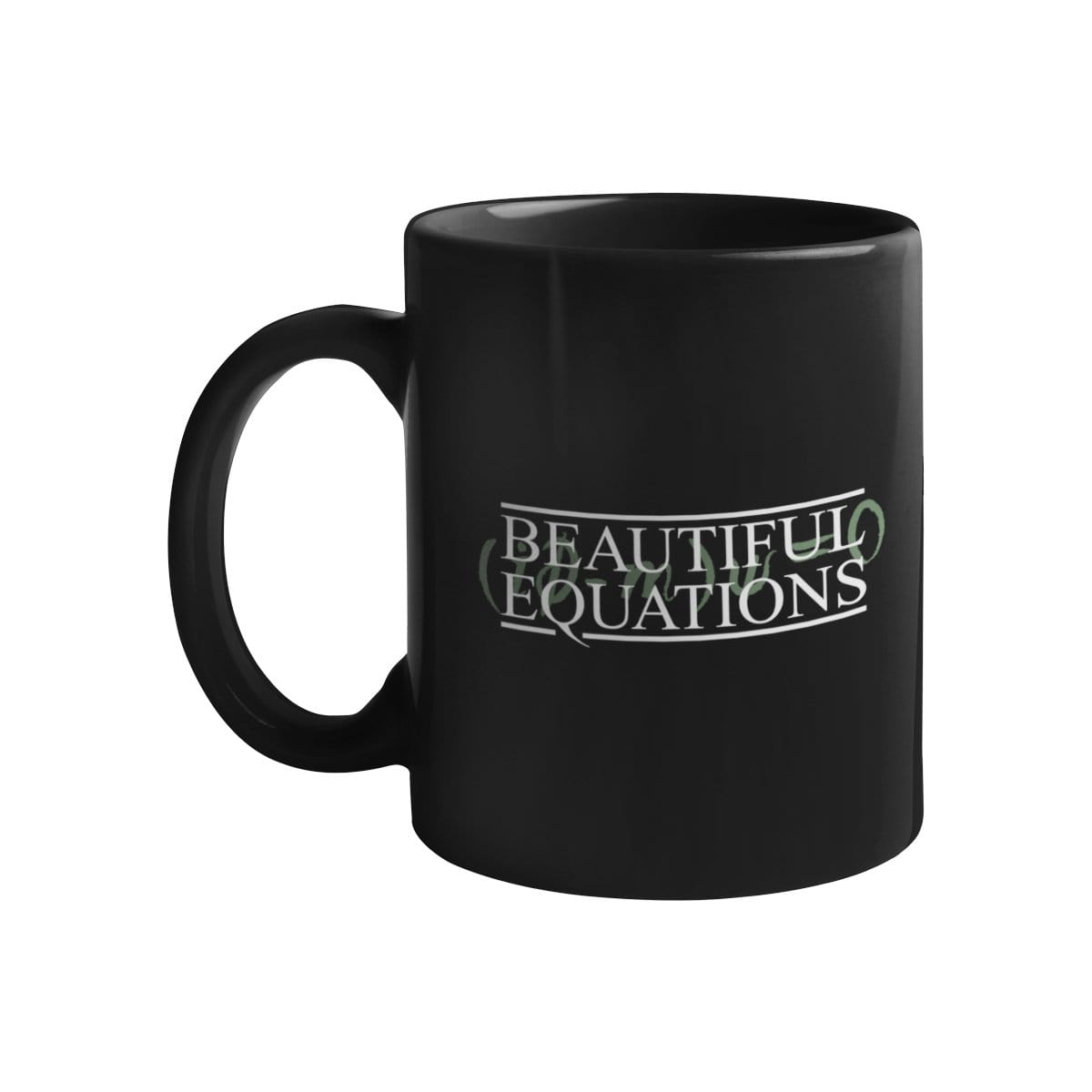 Coulomb's Law Black Mug