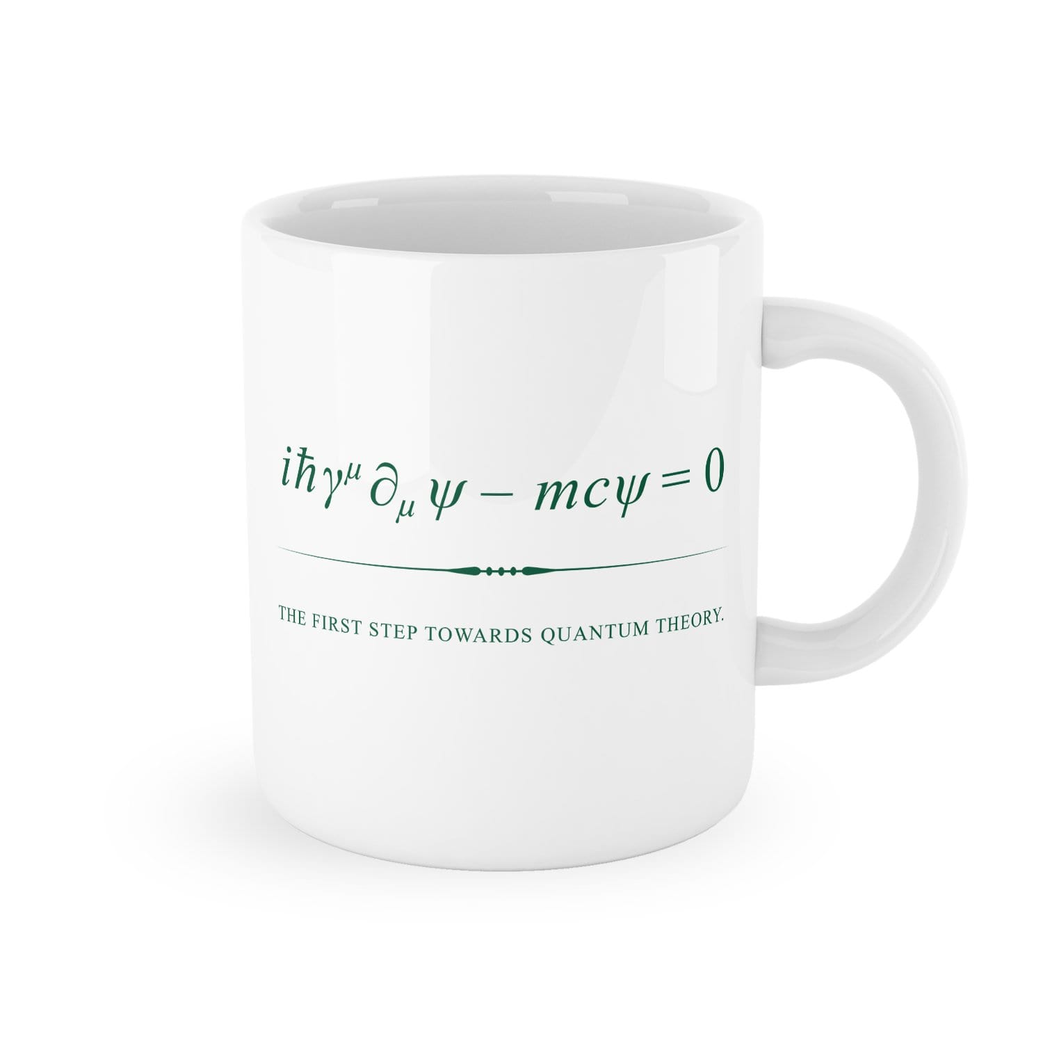 Dirac Equation Mug - White