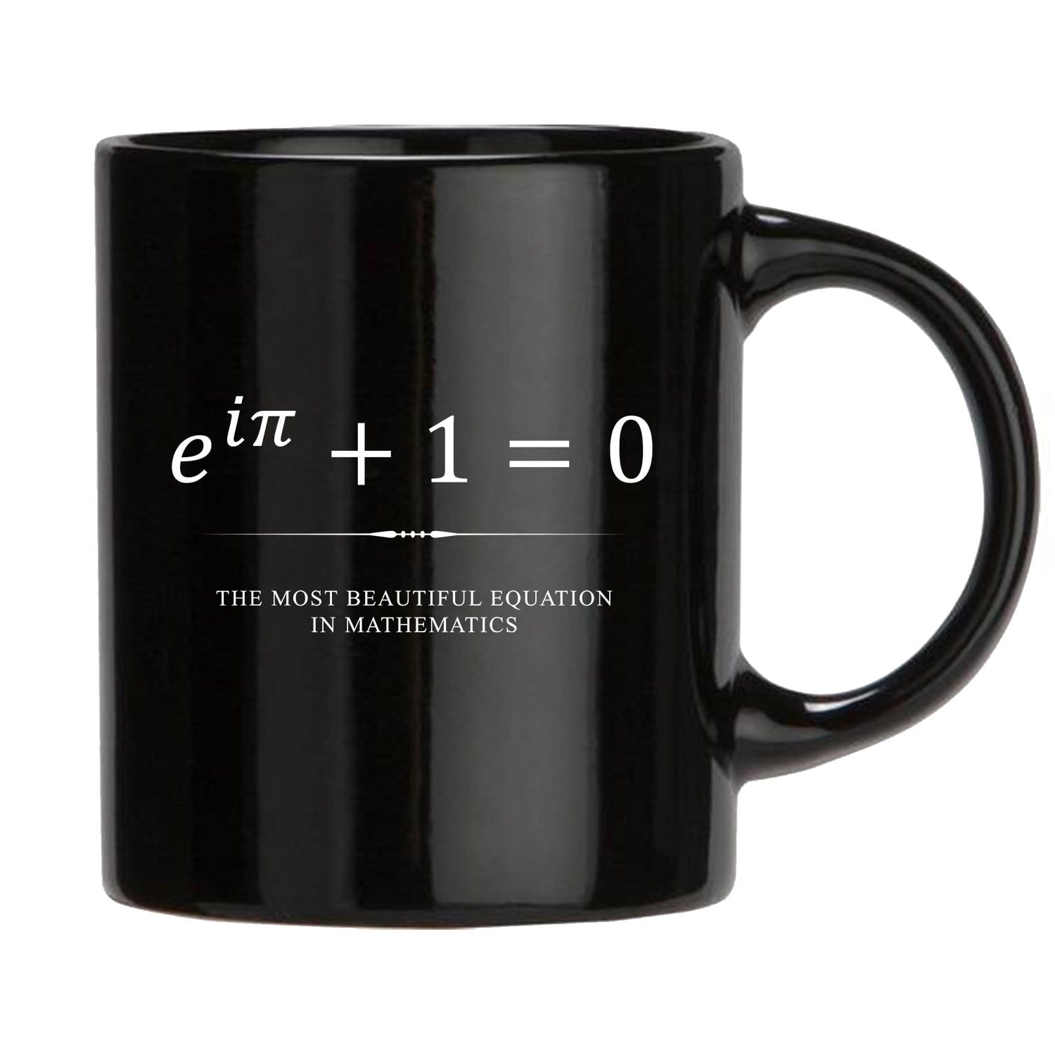 Euler's Identity Black Mug