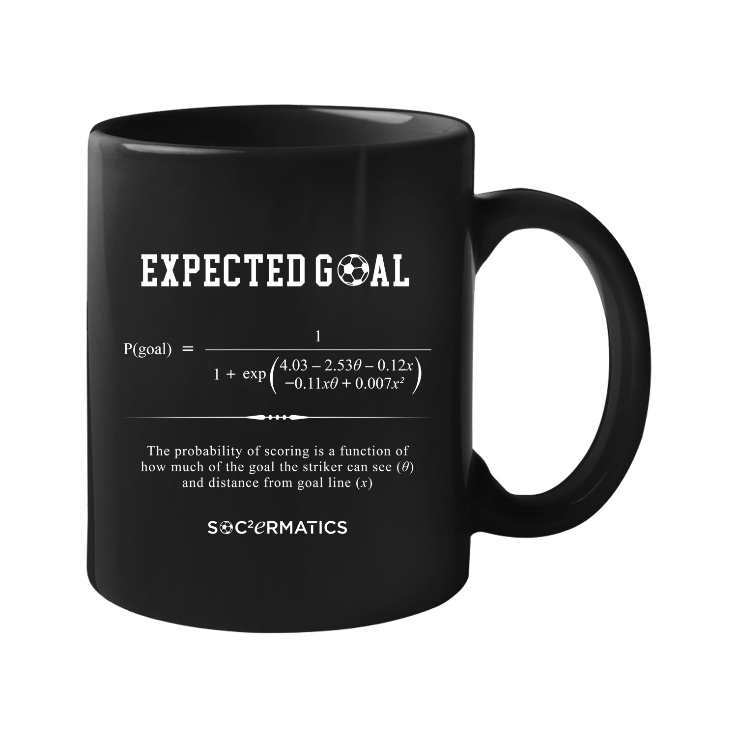 Expected Goal - Soccermatics - Mug 11 oz