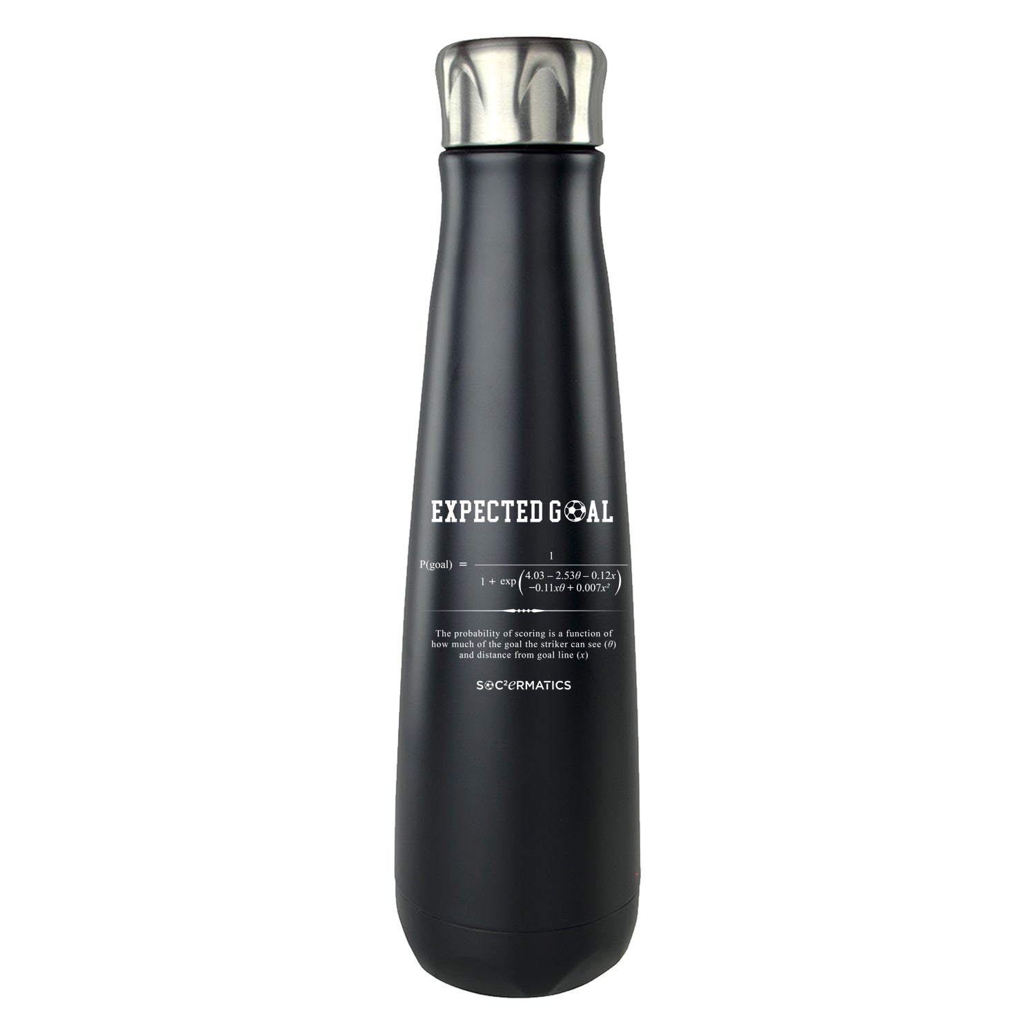 Expected Goal - Soccermatics - Waterbottle