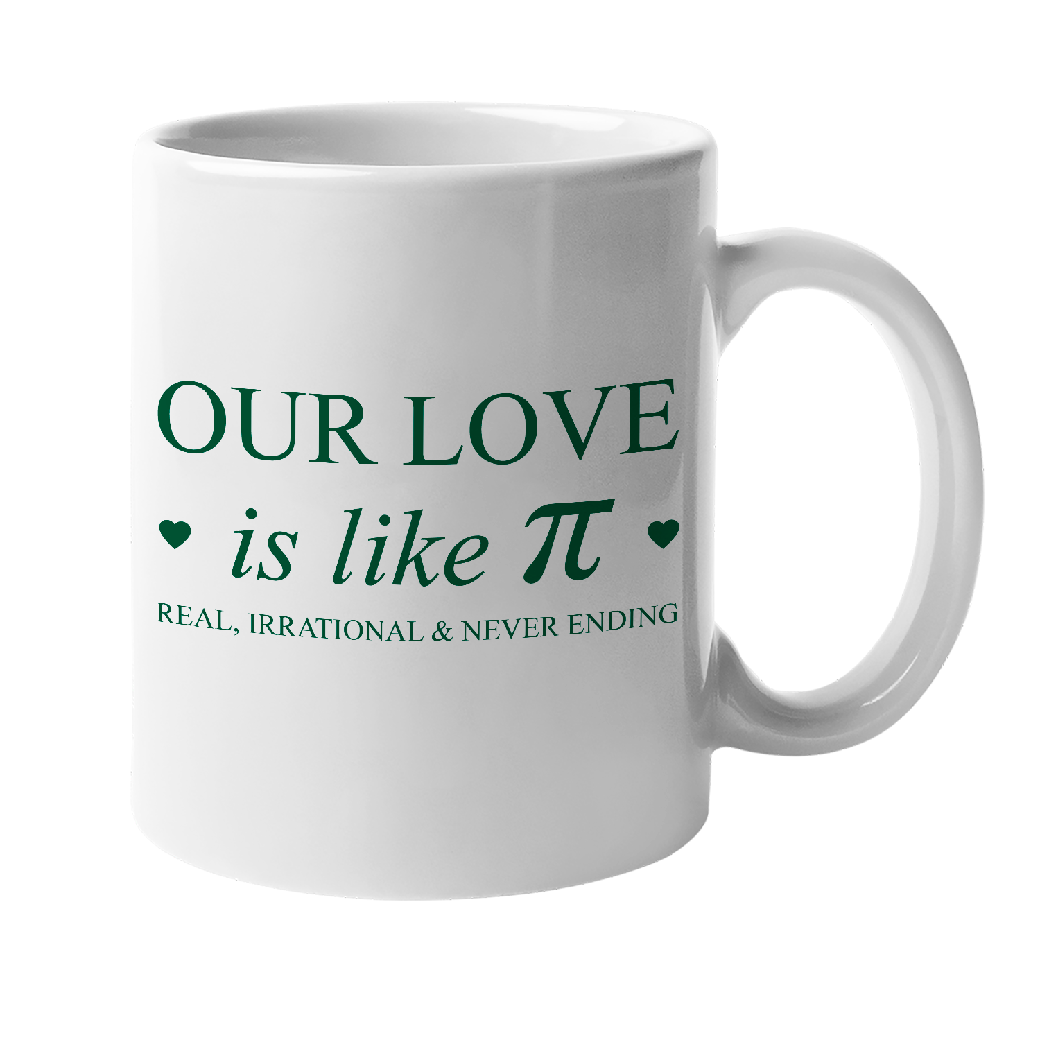 Pi Love- Mug 11 oz