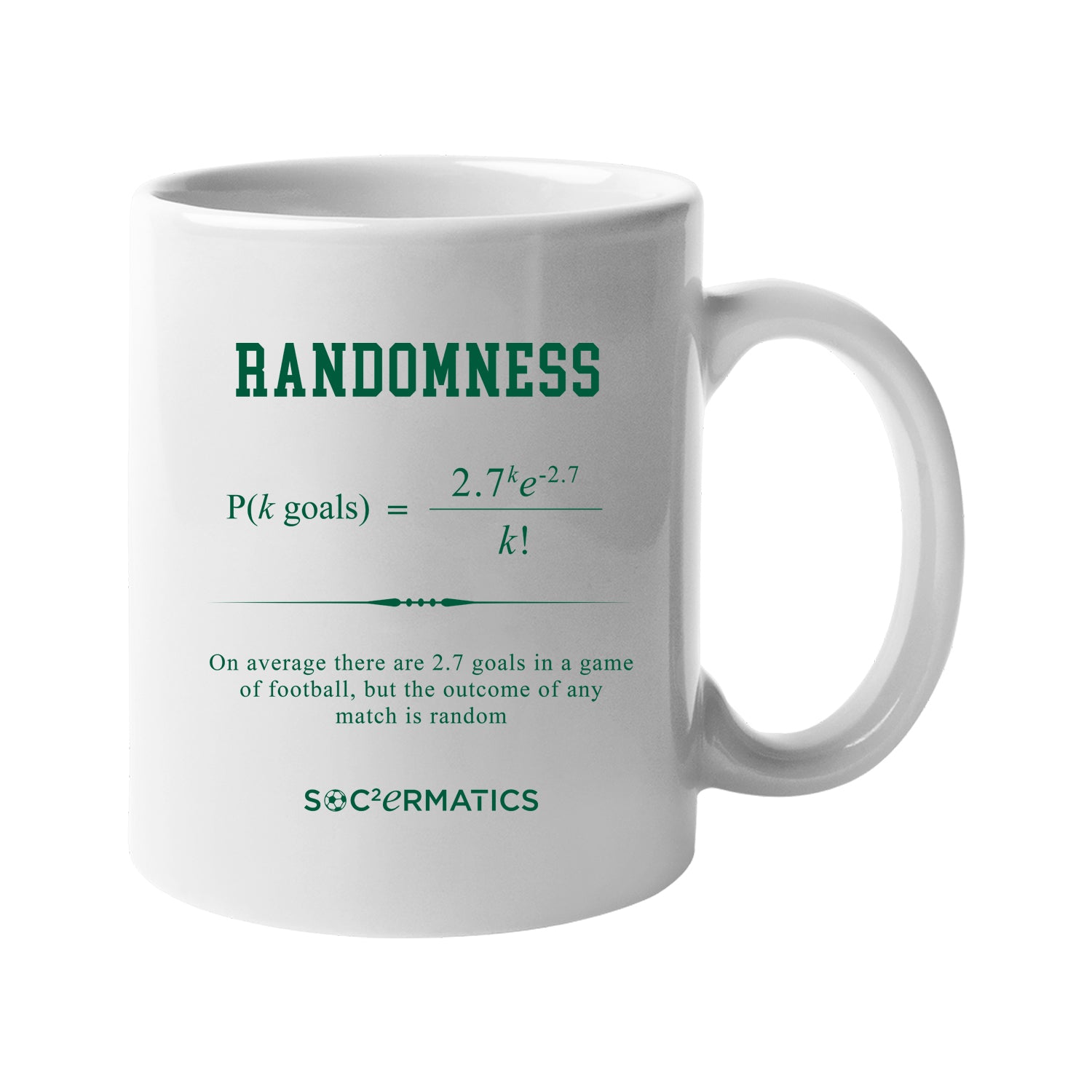 Randomness - Soccermatics - Mug 11 oz