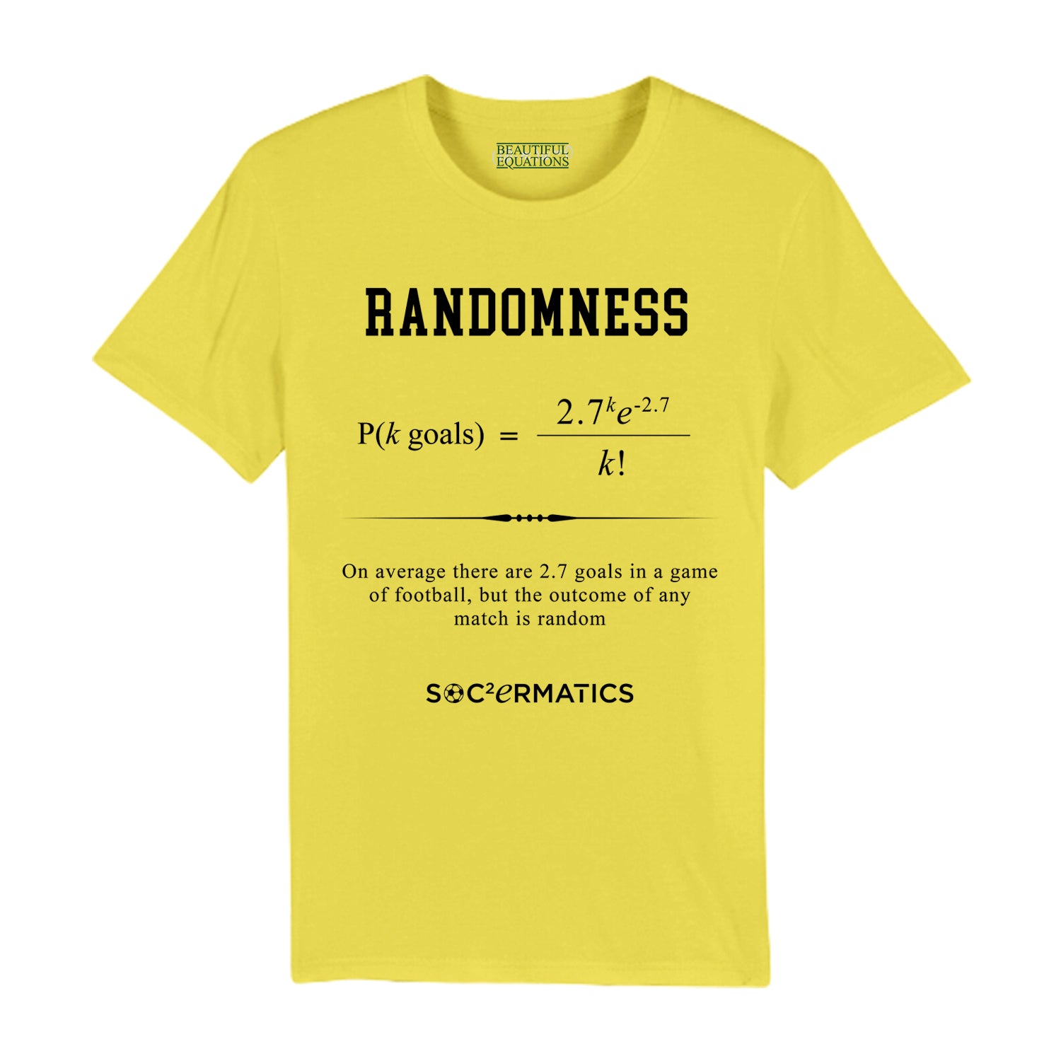Randomness - Soccermatics - Tee