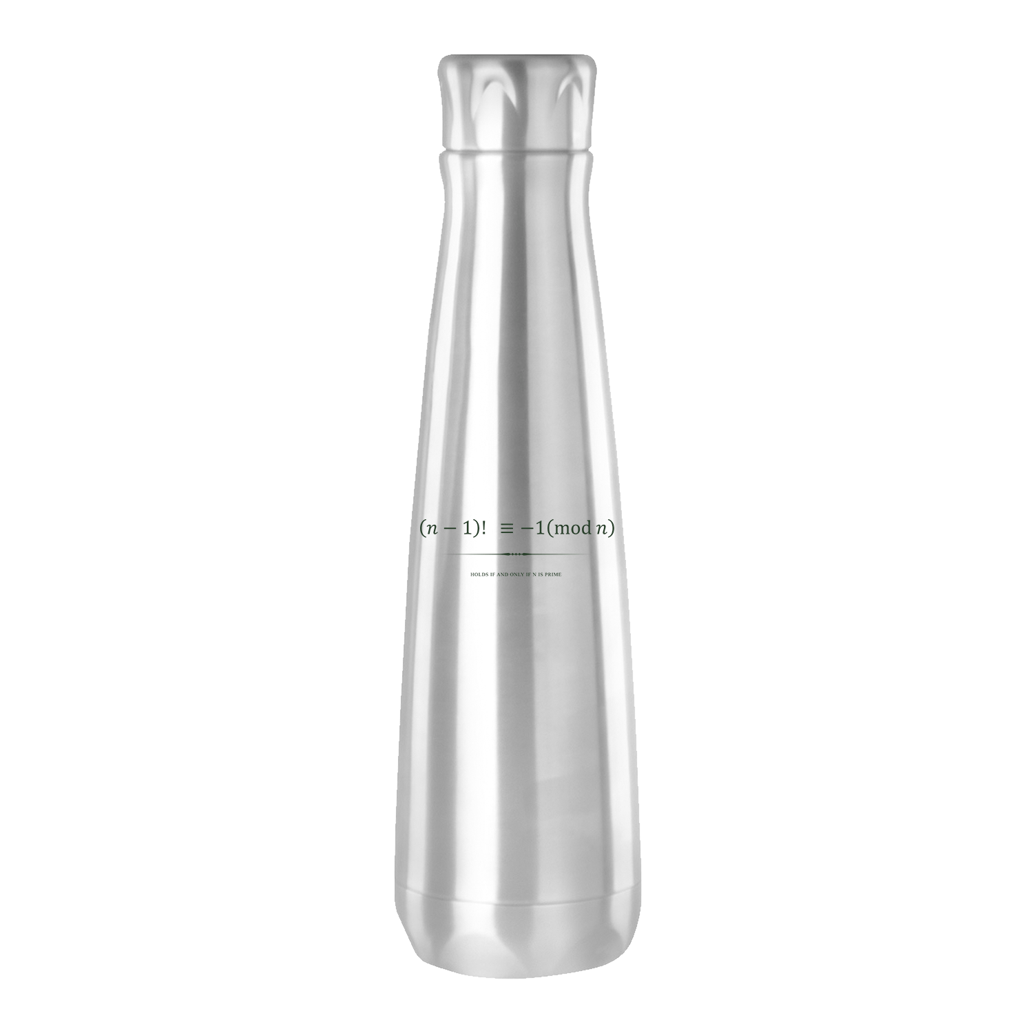 Wilson's Theorem Water Bottle