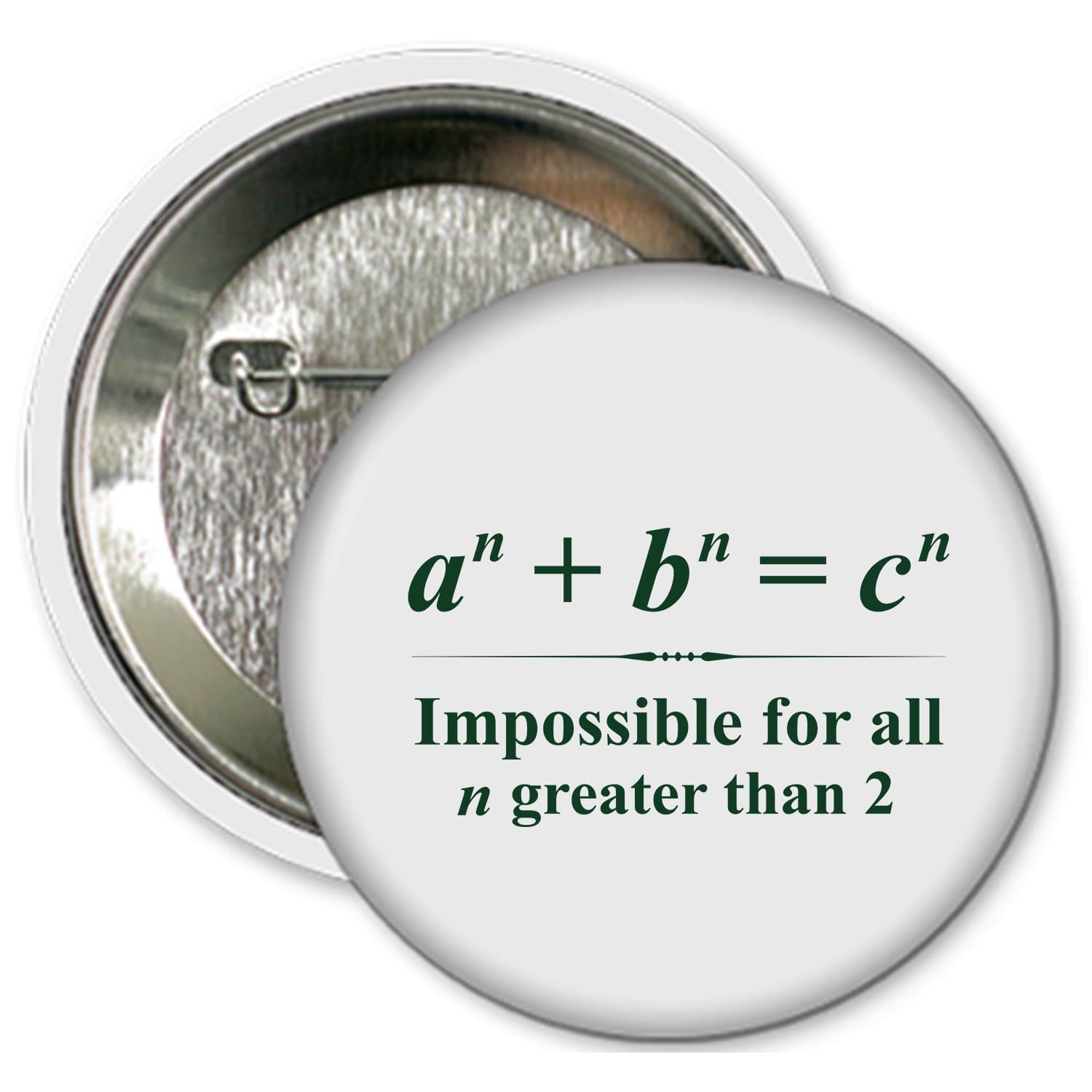 Fermat's Last Theorem Button