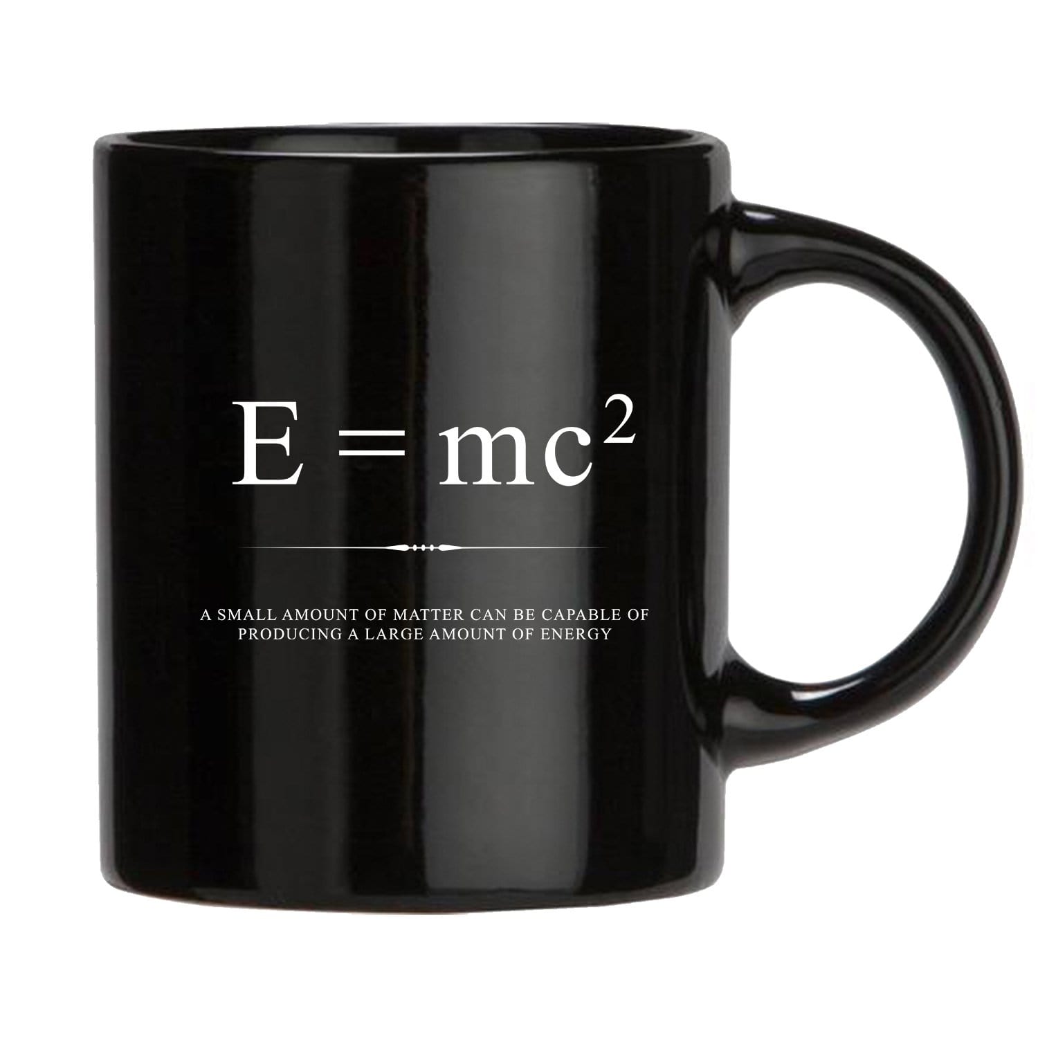 Theory of Relativity Black Mug